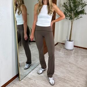 SPANX Women's Brown Flare Pants